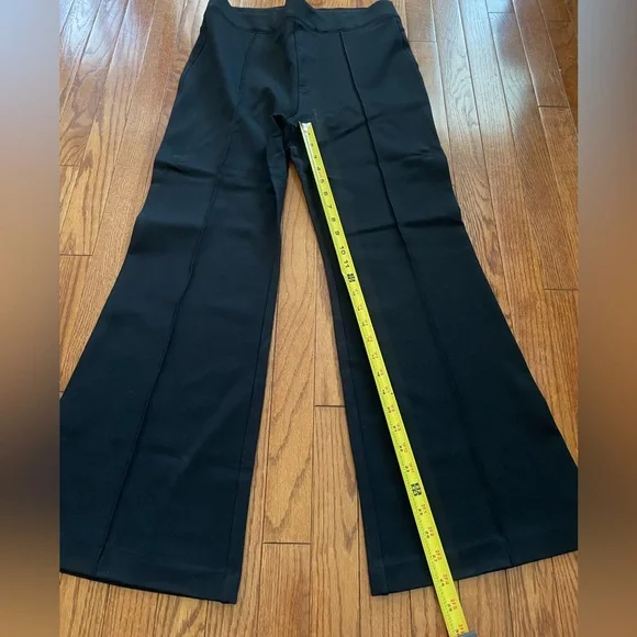 SPANX Perfect Ponte Black Flared Stretch Pants Women’s Sz XL - Picture 5 of 11
